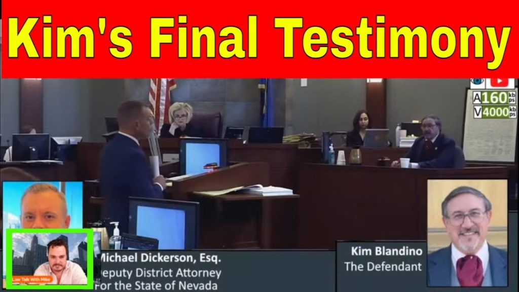 Kim Blandino #19 Finishing Testimony