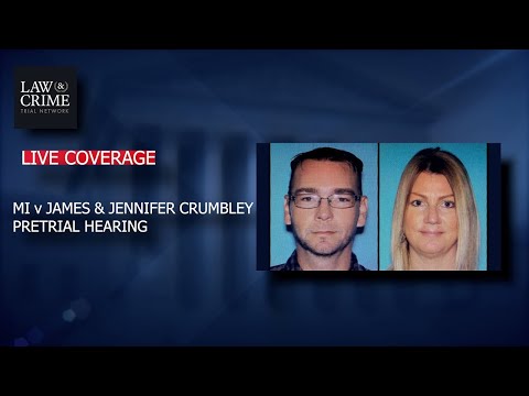 Watch Live: MI v. Jennifer & James Crumbley - Pretrial Hearing