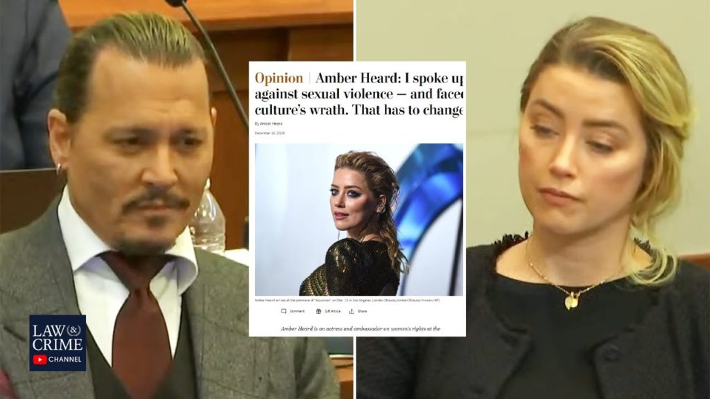 Amber Heard Removed Johnny Depp's Name From Her Op-Ed After Suggestion