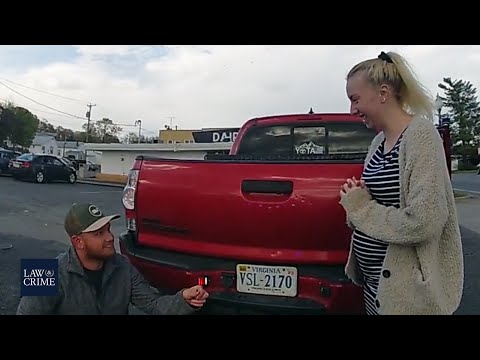 Wholesome Moment of Police-Assisted Marriage Proposal Caught on Bodycam