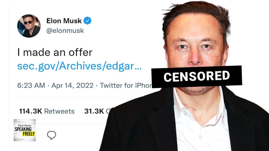 How Would Elon Musk Approach Free Speech on Twitter? (Speaking Freely)
