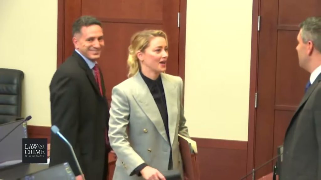 Johnny Depp & Amber Heard Enter The Courtroom For The Defamation Trial