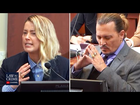 Amber Heard Testifies on First Time Johnny Depp Hit Her