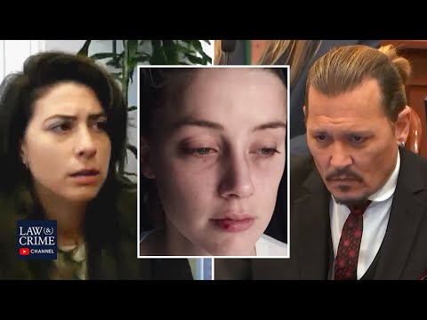 'I See Two Black Eyes, a Swollen Lip, and Nose,' Amber Heard's Friend Emotionally Says