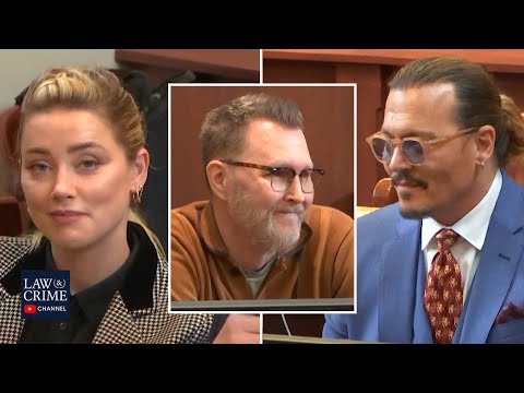 Courtroom Laughs After Witness Says He's Not a Fan of Johnny Depp