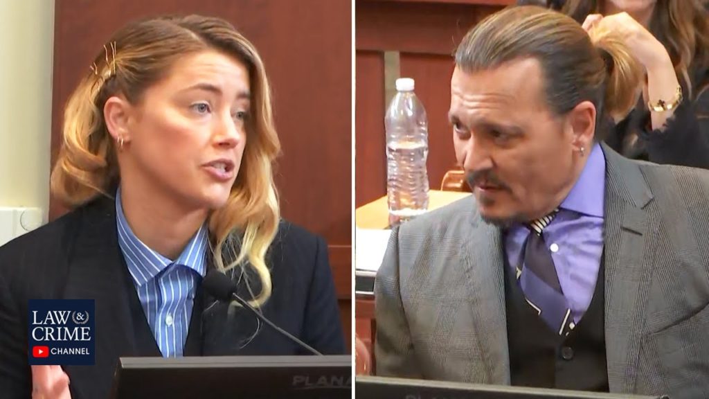 "He lost control of his bowels and I had to clean it up" Says Amber Heard
