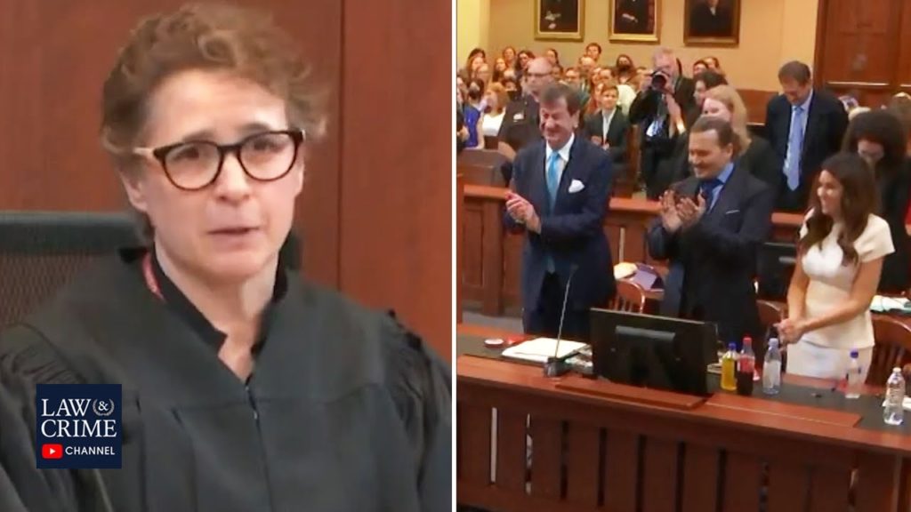 Judge Thanks Everyone Involved in Johnny Depp v. Amber Heard Defamation Trial