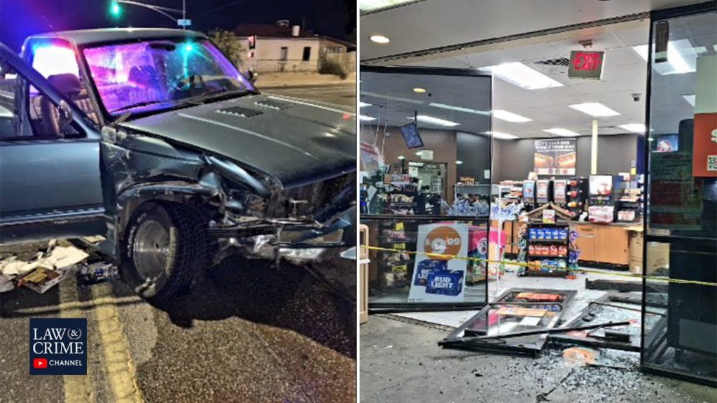 Man Crashes into and Allegedly Robs Circle K Convenience Store