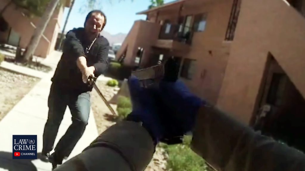 Army Veteran Allegedly Attacks Las Vegas Police Officer with Samurai Sword