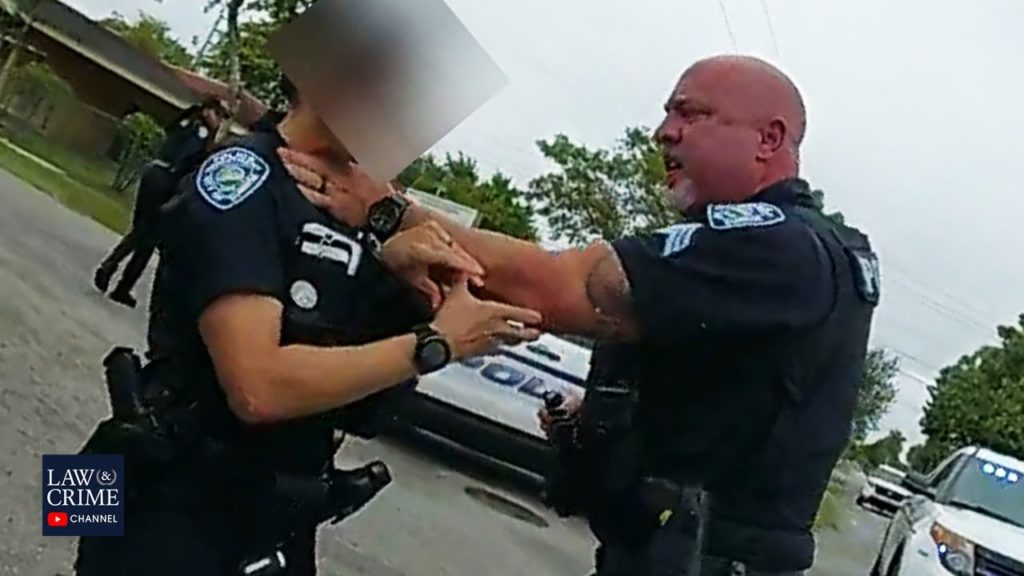 Bodycam Shows Florida Police Sergeant Grabbing Female Officer By the Throat