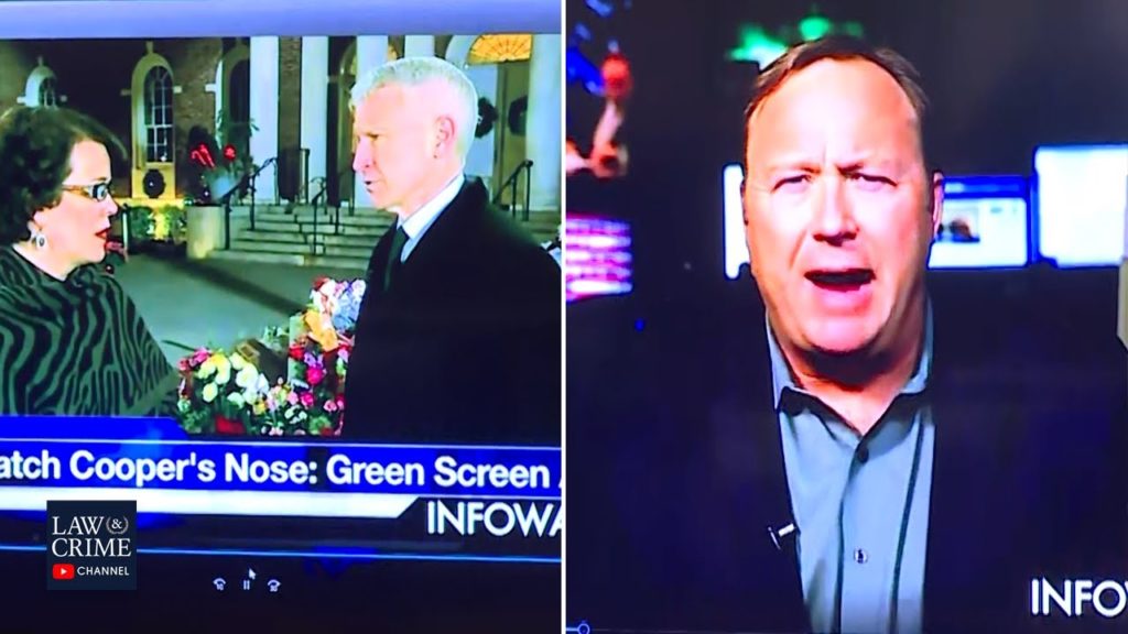 Alex Jones Claims CNN Used 'Blue Screen' To Falsify News Reports, Mislead Viewers