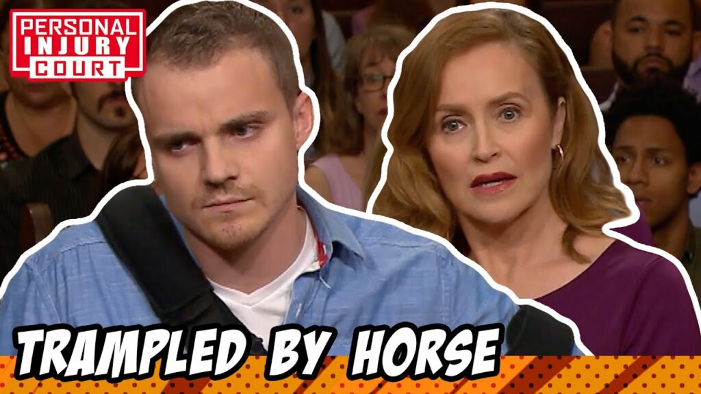 Selfie Lover Trampled By Horse Fanatic, Should He Sue? | Personal Injury Court