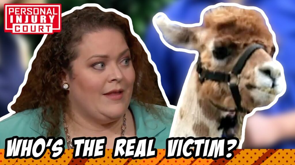 Should The Llama Sue Her For $100,000? | Personal Injury Court